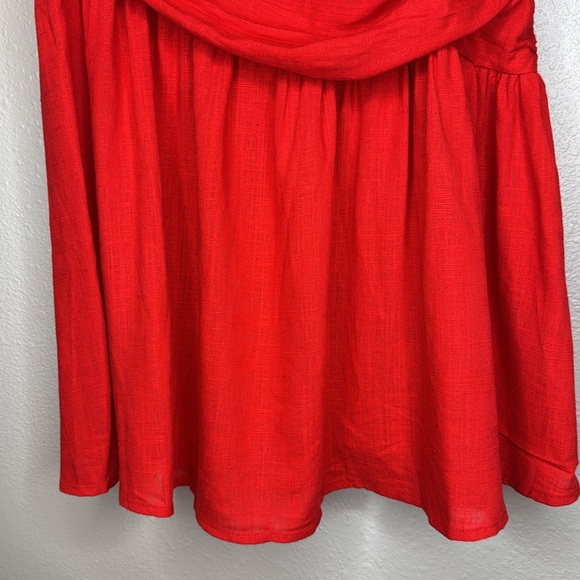 NWT Hello Molly Vibrant Red Mini Dress Pretty Pals - size US 6‎ / medium - Picture 9 of 16